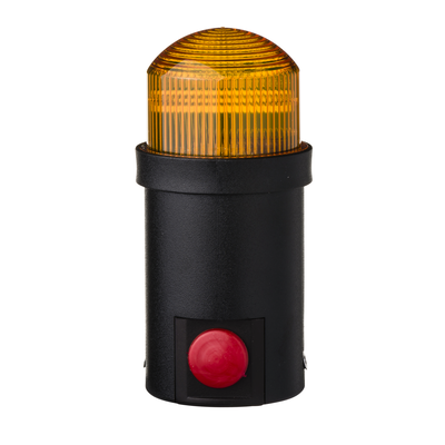 Colonna luminosa MINIATURA arancio 0,5 J XVD - tubo flash - 24V AC/DC - IP 40