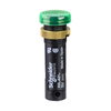 Lampada spia Ø12 - IP40 - verde - LED protetto - 48V - connettore a vite