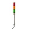 Colonna luminosa senza buzzer + 3 elementi luminosi Ø45mm - 24 VAC/CC