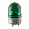 Dispositivo a luce rotante 84mm verde 24 VAC/VDC
