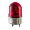 Dispositivo a luce rotante 84mm rosso 24 VAC/VDC