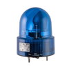 Dispositivo a luce rotante 120mm blu 24 VAC/VDC