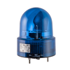 Dispositivo a luce rotante 120mm blu 24 VAC/VDC