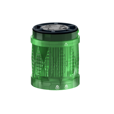 Colonna luminosa modulare  modulare , Harmony XVU, elemento LED , verde, 60mm, high flash, IP65, 24V AC DC