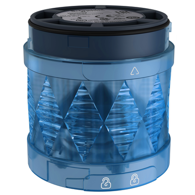 Elemento luminoso Ø60mm LED - lampeggiante - blu - IP65