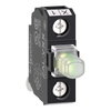Elemento luminoso per pulsantiere - bianco- LED integrato - 48..120 V