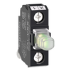 Elemento luminoso per pulsantiere - bianco- LED integrato - 48..120 V