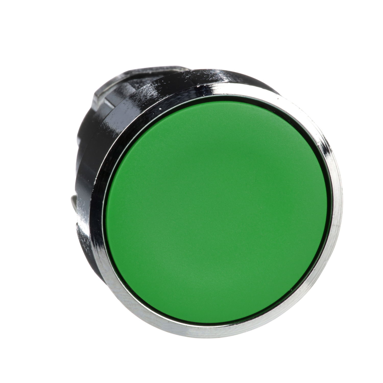 Testa pulsante Ø22 - ad impulso - filoghiera - verde - senza marcatura – Immagine 3 di 4