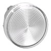 Testa lampada spia Ø22 gemme striate bianche- per LED universale