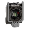 Corpo per pulsante luminoso Ø22 - LED universale 1NC-24Vac/dc
