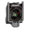 Corpo per pulsante luminoso Ø22 - LED universale 1NC-24Vac/dc