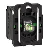 Corpo per pulsante luminoso - Ø 22 - LED universale 2NO