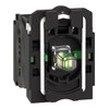 Corpo per pulsante luminoso - Ø 22 - LED universale 2NO