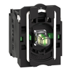 Corpo per pulsante luminoso - Ø 22 - LED universale 2NO