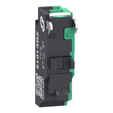 Elemento di contatto singolo, Harmony XB4, Hamony XB5, lega d'argento, contatti Push-in, 1 NO – Immagine 2 di 8
