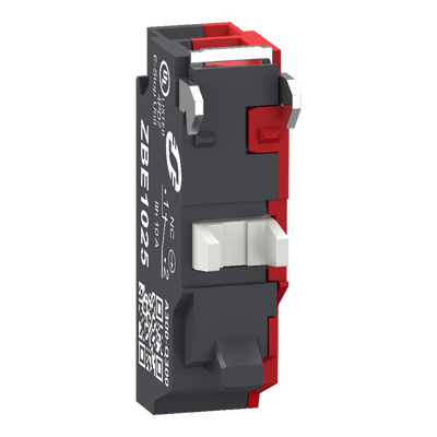 Elemento di contatto singolo, Harmony XB4, Hamony XB5, lega d'argento, contatti Push-in, 1 NC