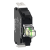 Elemento luminoso Ø22 LED universale 230...240Vac a faston