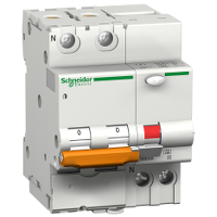 Interr. magnetoterm. differenziale DOMC42 2P 2 moduli 16A 30mA