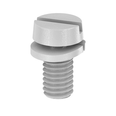 Vite di fissaggio (Morsetto), 3.00 mm, acciaio, Profondità: 4.8 mm, Larghezza: 4.8 mm, Posizione verticale: 6 mm