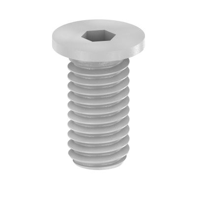 Vite di fissaggio (Morsetto), 6.00 mm, acciaio, Profondità: 7 mm, Larghezza: 8 mm, Posizione verticale: 8 mm