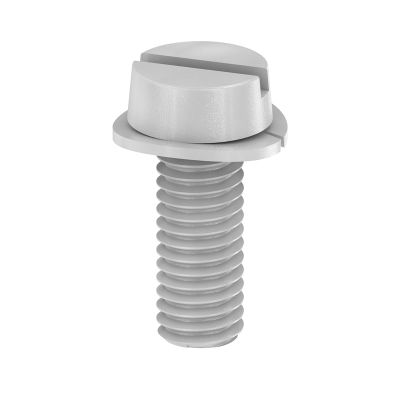 Vite di fissaggio (Morsetto), 6.00 mm, acciaio, Profondità: 20 mm, Larghezza: 4.8 mm, Posizione verticale: 4.8 mm