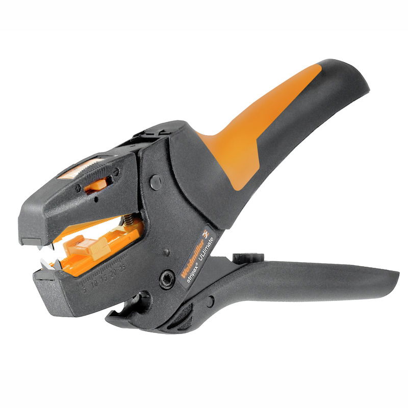 Utensile spellafili, Conduttori flessibili e rigidi con isolamento esente da alogeni, 6 mm², 25 mm
