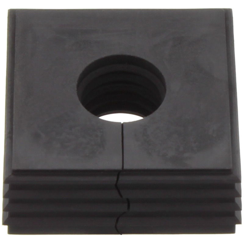 Passacavo fessurato (Sistema di inserimento cavi), 16 mm, 17 mm, -40 °C, 120 °C, TPE, Nero assoluto