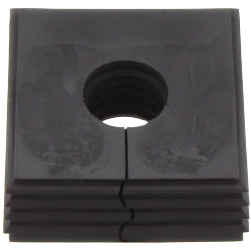 Passacavo fessurato (Sistema di inserimento cavi), 15 mm, 16 mm, -40 °C, 120 °C, TPE, Nero assoluto
