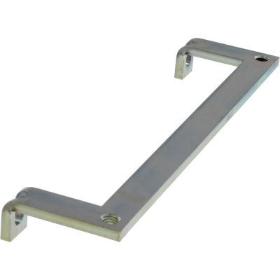 Piastra di fissaggio conduttore (Sistema di inserimento cavi), Cabtite (sistema di inserimento cavi), acciaio, zincato, argento, Posizione verticale: 