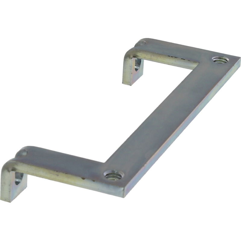 Piastra di fissaggio conduttore (Sistema di inserimento cavi), Cabtite (sistema di inserimento cavi), acciaio, zincato, argento, Posizione verticale: 