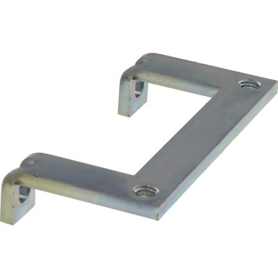 Piastra di fissaggio conduttore (Sistema di inserimento cavi), Cabtite (sistema di inserimento cavi), acciaio, zincato, argento, Posizione verticale: 