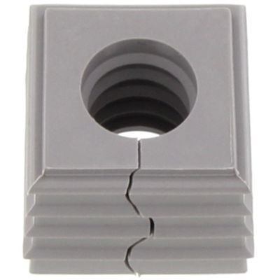 Passacavo fessurato (Sistema di inserimento cavi), 10 mm, 11 mm, -40 °C, 90 °C, TPE, Grigio chiaro