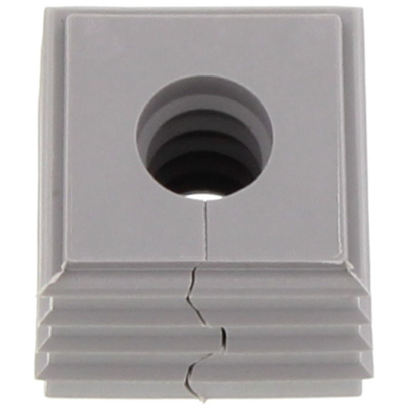 Passacavo fessurato (Sistema di inserimento cavi), 8 mm, 9 mm, -40 °C, 90 °C, TPE, Grigio chiaro