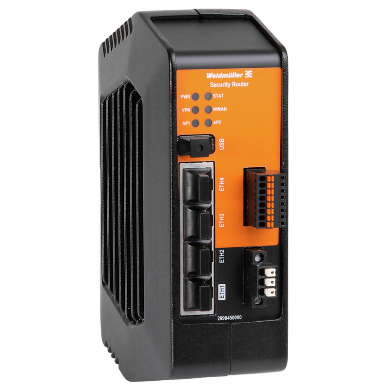 Router, 4x RJ45 10/100/1000BaseT(X), -25 °C...70 °C