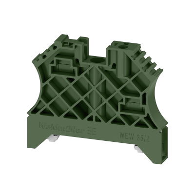 Terminale di fissaggio, altro, TS 35, V-2, Wemid, Larghezza: 8 mm, 100 °C