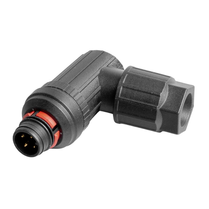 Connettore circolare (personalizzabile sul campo), M12 Push-Pull, Codificato A, PUSH IN, Numero di poli: 4, IP65, IP67, Collegamento schermato: Nessun