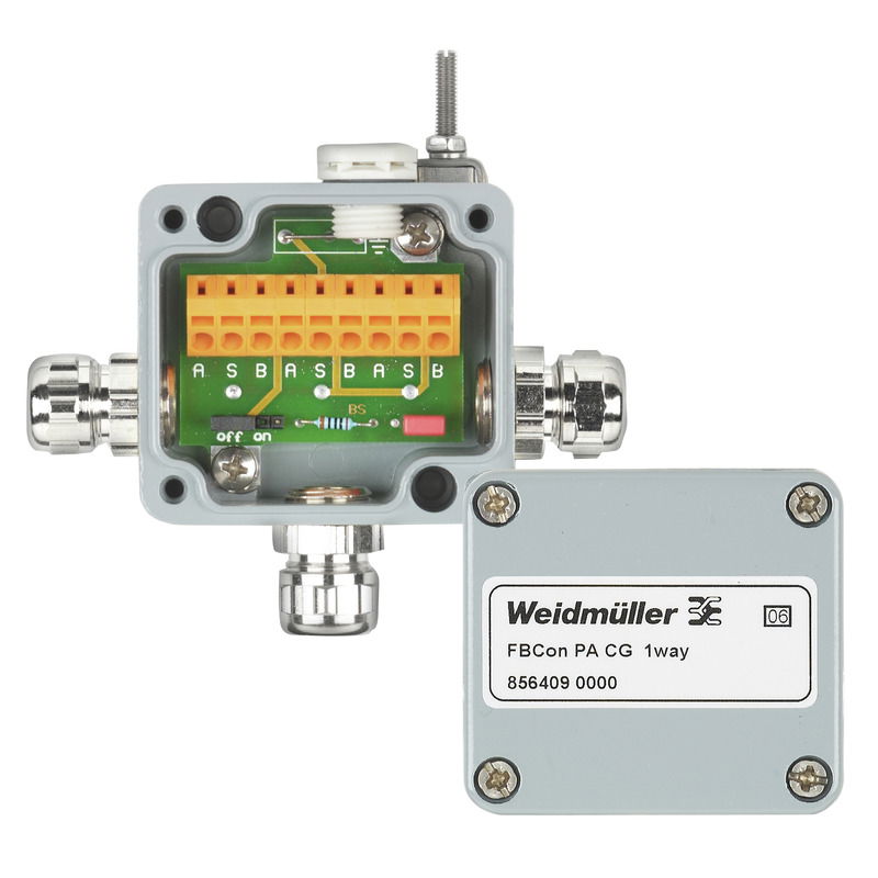 Ripartitore bus di campo, Ripartitore a 1 canale, Materiale base della custodia: Alluminio, AISi12, Aluminum, Profibus PA, Fieldbus Foundation