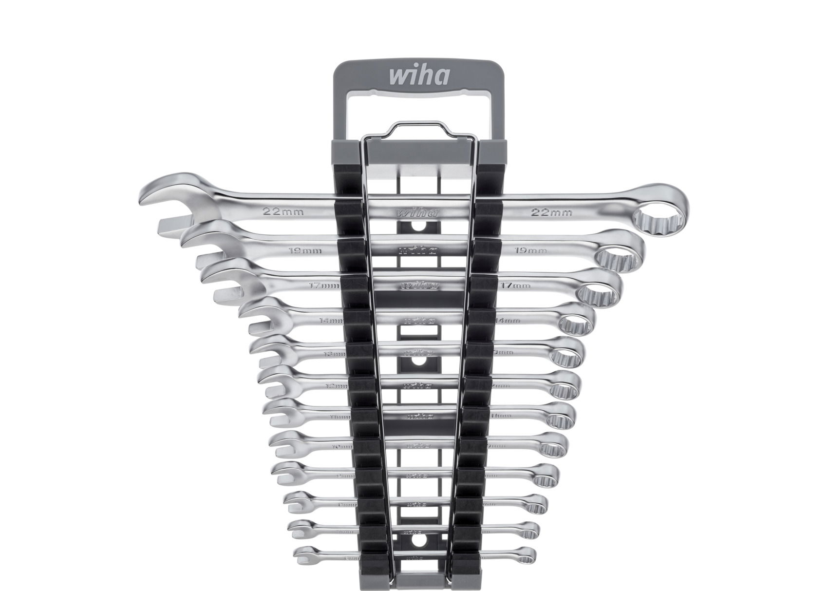 Wiha Set chiavi fisse ad anello 12 pz. nel supporto (45321)