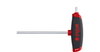 Wiha Chiave a brugola con impugnatura a T ComfortGrip Esagonale con lama laterale, cromatura opaca 8.0 mm (45438)