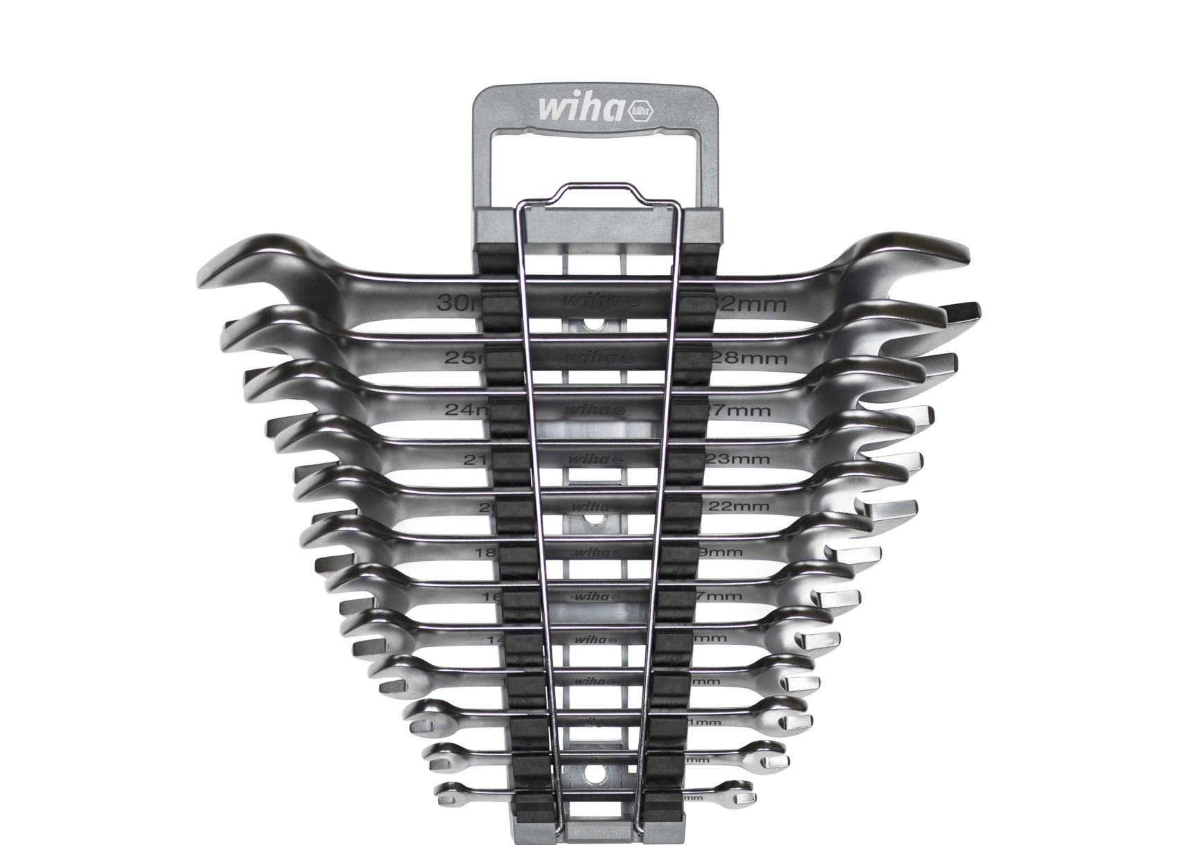 Wiha Set di chiavi a forchetta doppia 12 pz. nel supporto (44753)