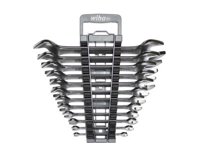 Wiha Set di chiavi a forchetta doppia 12 pz. nel supporto (44753)