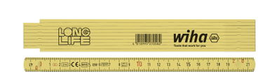 Wiha Metro a stecche Longlife, 2 m Metrico, 10 stecche 15 mm (27058)