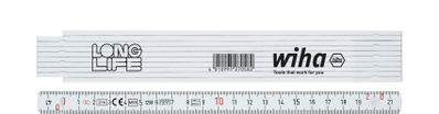 Wiha Metro a stecche Longlife, 2 m Metrico, 10 stecche 15 mm (27057)