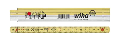 Wiha Metro a stecche Longlife Plus, 2 m Metrico, 10 stecche 15 mm (27059)