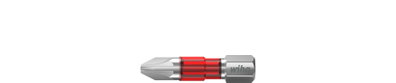 Wiha Set di inserti TY 29 mm Pozidriv (PZ2) 25 pz. 1/4" C6,3 in custodia (42551)
