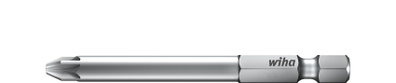 Wiha Bit Set Professional 50 mm Pozidriv (PZ2), 2 pz., 1/4" E6,3 in custodia (38680)