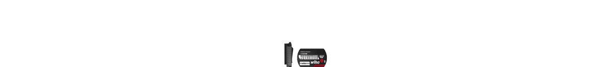 Wiha Set di inserti FlipSelector Standard 25 mm Assortito 13 pz. 1/4" C6,3 con clip per cintura (39083) – Immagine 2 di 15