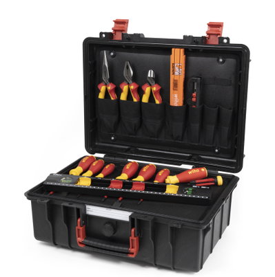 Wiha Valigetta portautensili Basic Set L electric 18 pz. (45530)
