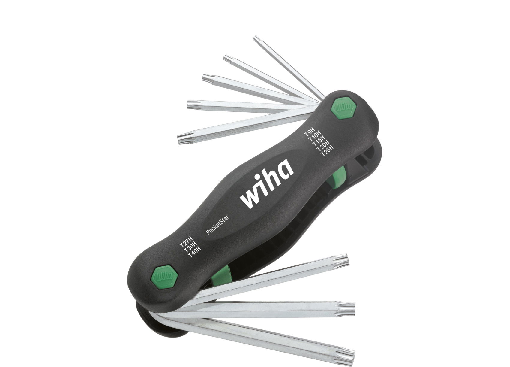 Wiha Multitool PocketStar TORX® Tamper Resistant (con foro), 8 pz. (25130)