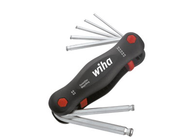Wiha Multitool PocketStar Testa sferica esagonale MagicRing® 7 pz. in confezione di cartone da espositore (23033)